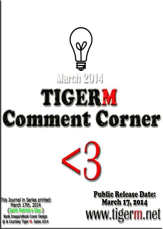 TIGERM.NET - Comment Corner (( Book Image )) [ eBook Series Cover - March 2014 ]